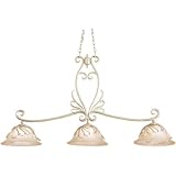 Gatsby Design Island Light shown in Pearl Glass K5557