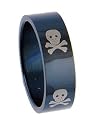 316L Stainless Steel Ring - Width: 8mm