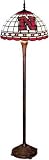 Nebraska Cornhuskers Tiffany Floor Lamp