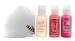 Fun' N Romance Collection includes Bottles of each of the following Enhance Intimate Lubricant for Women , Flavored Massage Cream, Loving Touch Pheromone Massage Oil and Feather Duster