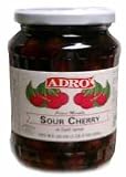 Pitted Morello Sour Cherry in Light Syrup (Adro) 24oz