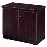 Hostess Trolley HL6236 Mahogany