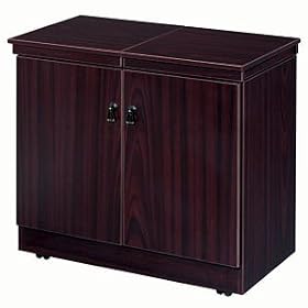 Hostess Trolley HL6236 Mahogany