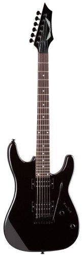 Dean Custom 250 Tremolo Electric Guitar - Classic Black