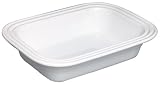 Le Creuset Stoneware 7 by 10-Inch Deep Dish Baker, White