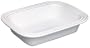 Le Creuset Stoneware 7 by 10-Inch Deep Dish Baker, White
