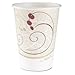 Dart Hot Cups, Symphony Design, 12Oz, Beige, 1000/Carton