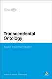 Transcendental ontology : essays in German idealism