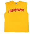 Hulk Hogan "hulkamania" Sleeveless T-shirt Gold