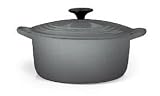 : Le Creuset Cast Iron Risotto Pan, Granite, 30 cm