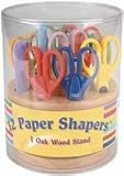 Paper Shapers With Oak Stand 12/Set