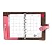Day-Timer Desk Size Napa Leather Pink Ribbon Organizer, Planner Starter Set (D48434 )