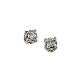 14K Yellow Gold Children's Diamond Earring Studs