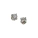 14K Yellow Gold 0.06 ct. Diamond Children's Earring Studs