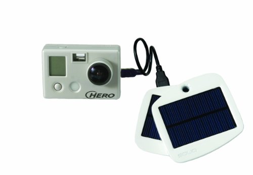 Solio Bolt Battery Pack + Solar Charger (Pearl White)