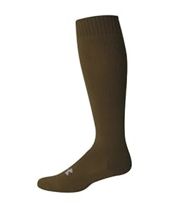 Under Armour Heatgear Boot Socks (1-Pack), Coyote Brown, X-Large