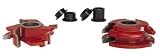 Freud EC-263 Classical Profile Shaper Cutter Set For 3/4-Inch Rail And Stile Doors - 3/4 Bore