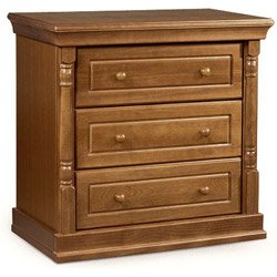 Baby: Stork Craft Monterey Three Drawer Chest In Cognac
