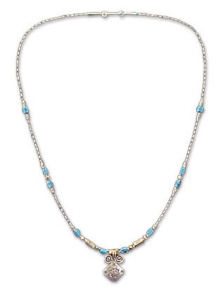 Sterling silver choker Friendship 16 L