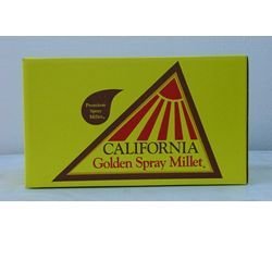 California Golden Spray Millet Brand for Birds by California Golden