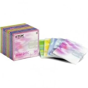 TDK MD - MiniDisc - 10 x 80min