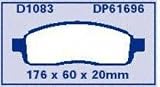 EBC Brakes DP61696 Brake Pad
