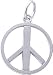 Peace Charm by Rembrandt Charms