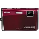 Nikon Coolpix S60 10MP Digital Camera with 5x Optical Vibration Reduction (VR) Zoom (Burgundy)
