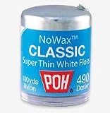 Dental Floss Unwaxed 100 Yards - 12 Rolls Per Box