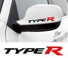 2x TYPE R 4" vinyl decal stickerl Decal Sticker Buy 2 Get 3rd Free