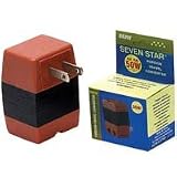 Adorama AC Converter 50W, Allows 220 Volt Appliances to be Used with 120 Volt Electrical Outlets, has Flat Male Outlet Pins.