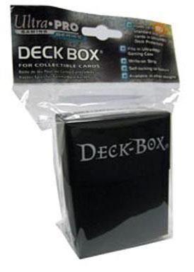 Ultra Pro 80 Card Deck Box - Black