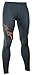Sub Sports Elite RX Mens Graduated Compression Base Layer Tights/Pants - Black Stealth - US L (UK XL)