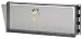Middle Atlantic 8 Space (14 in.) Hinged Smoked Plexi Security Cover
