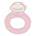 Angel Dear Monkey Ring Rattle, Pink