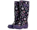 08 Tayberry Purple Spot Funky Wellies