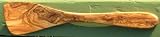 Spatula (oiled). Approx. 30 cm. Hand-carved from olive wood.IMAGE
