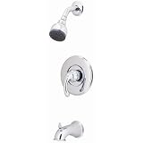 Treviso Tub and Shower Polished Chrome