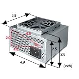 eMachine, HP, Compaq 300W MicroATX Power Supply Replacement