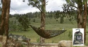 Ultralight Hammock Camo Green