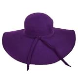 ELEGANT PURPLE WOOL WIDE BRIM DIVA STYLE FLOPPY HAT 31SB s0Pi6L. SL160 ELEGANT PURPLE WOOL WIDE BRIM DIVA STYLE FLOPPY HAT