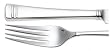 Lenox Federal Platinum 5-Piece Stainless Steel Flatware Place Setting, Service for 1