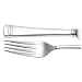 Lenox Federal Platinum 5-Piece Stainless Steel Flatware Place Setting, Service for 1