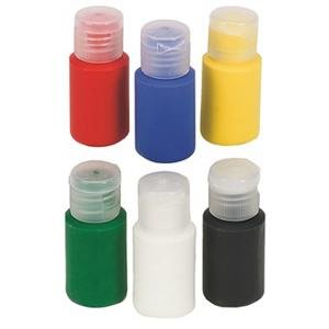 S&S Worldwide Color Splash!® Liquid Tempera Paint Set, 3/4 Oz (Pack of 6)