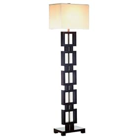 Kenroy Home Opex Floor Lamp with Black Finish by Kenroy Home