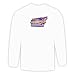 Long Sleeve T-shirt with shark, obesus, sea, fauna, whitetip, ocean, fish, triaenodon...
