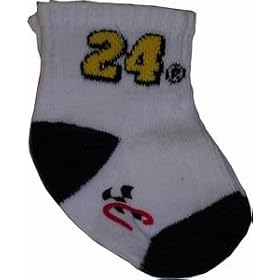 nascar baby clothes 24 Jeff Gordon Bootie Socks