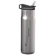 G2V Products 17.5-Ounce ZERO MASS Stainless Steel Drinking Bottle with Flick Sports Lid with Straw