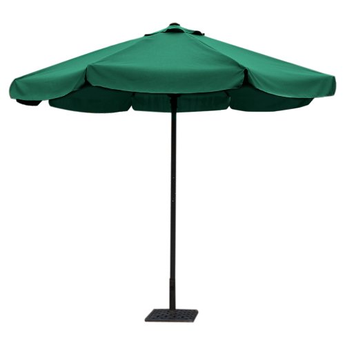 Walker Edison 3 Meter Patio Umbrella, Dark Green