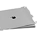 LUVVITT [Silverback Protective Back Skin for iPad Mini and iPad Mini 2 (Updated) - Aluminum Color (with Bonus Screen Protector)